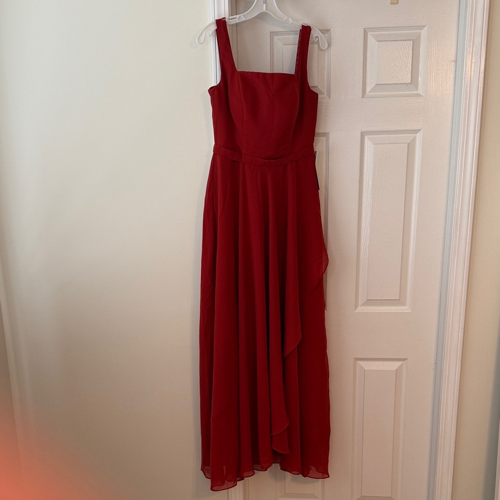 Chic Red Maxi Dress